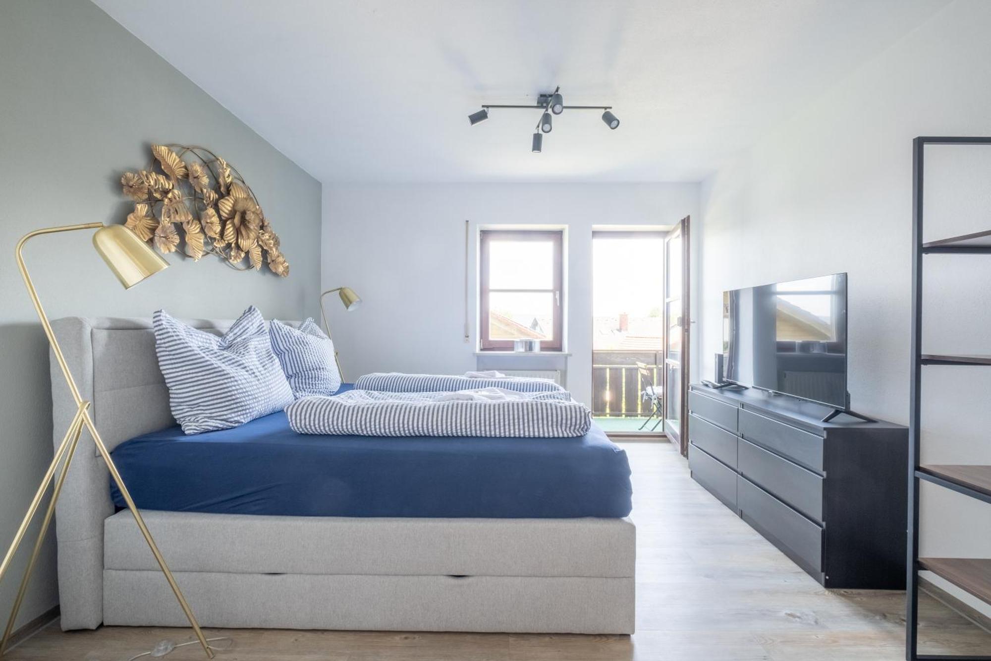 Gemuetliches Wohlfuehl-Apartment Mit Perfektem Seeblick Dießen am Ammersee Eksteriør bilde